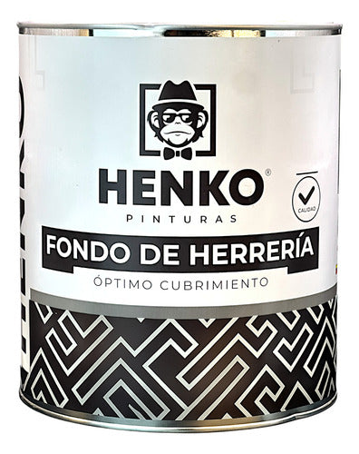 Fondo De Herreria 1/4 De Galon Henko