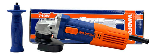 ESMERIL ANGULAR 4"1/2 710W 12000RPM WADFOW - GASKA