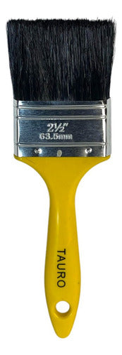 BROCHA 2 1/2" MANGO PLASTICO TAURO