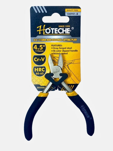 ALICATE MINI DIAGONAL CORTE ALTO 4.5'' HOTECHE - GASKA