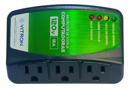 Protector De Voltaje Para Computadoras Vitron 120v