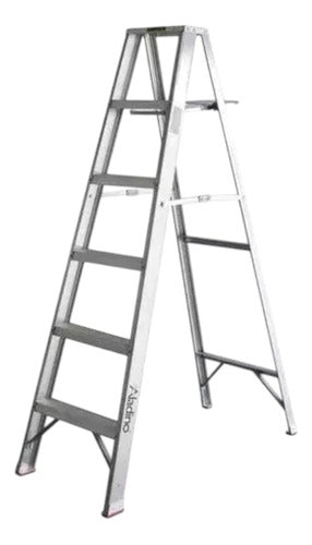 Escalera Tijera Aluminio 05 Tr Standard Aladino