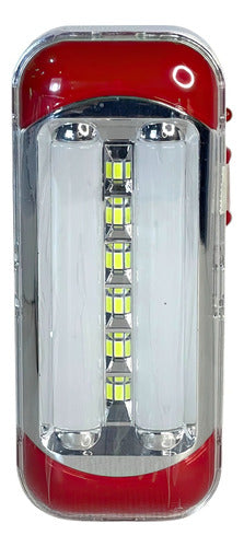 LAMPARA LED DE EMERGENCIA 8W RECARGABLE RUN