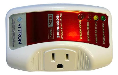 Protector De Voltaje Microondas 120v Vitron N1-30s-0