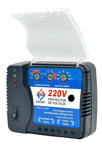 Protector De Voltaje Aire Acond Y Refrigeradores Gdeseo 220v - GASKA