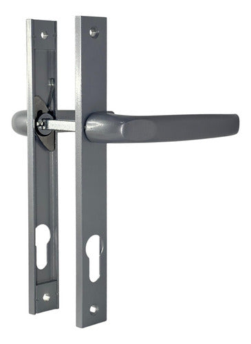 Manillas Para Puerta Principal Plateadas Movil-movil Grizzly