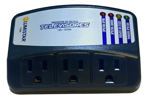 Protector De Voltaje Televisores 120v 15amp Lumistar