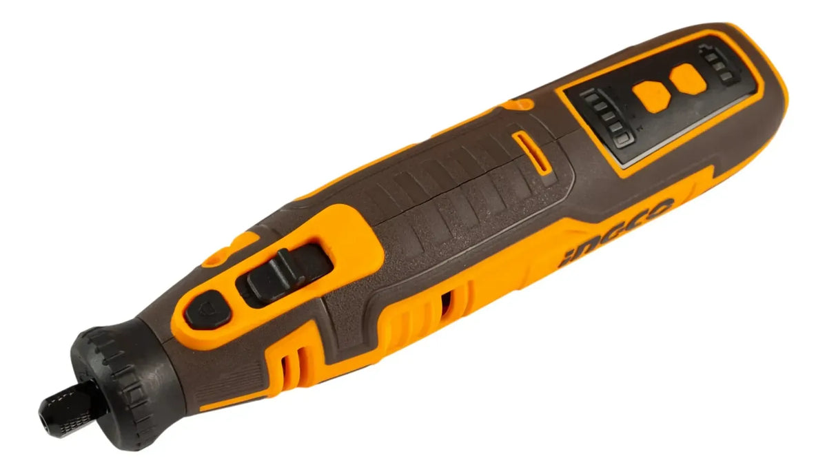 Fresadora Tipo Dremel 8v Con 67 Accesorios Ingco