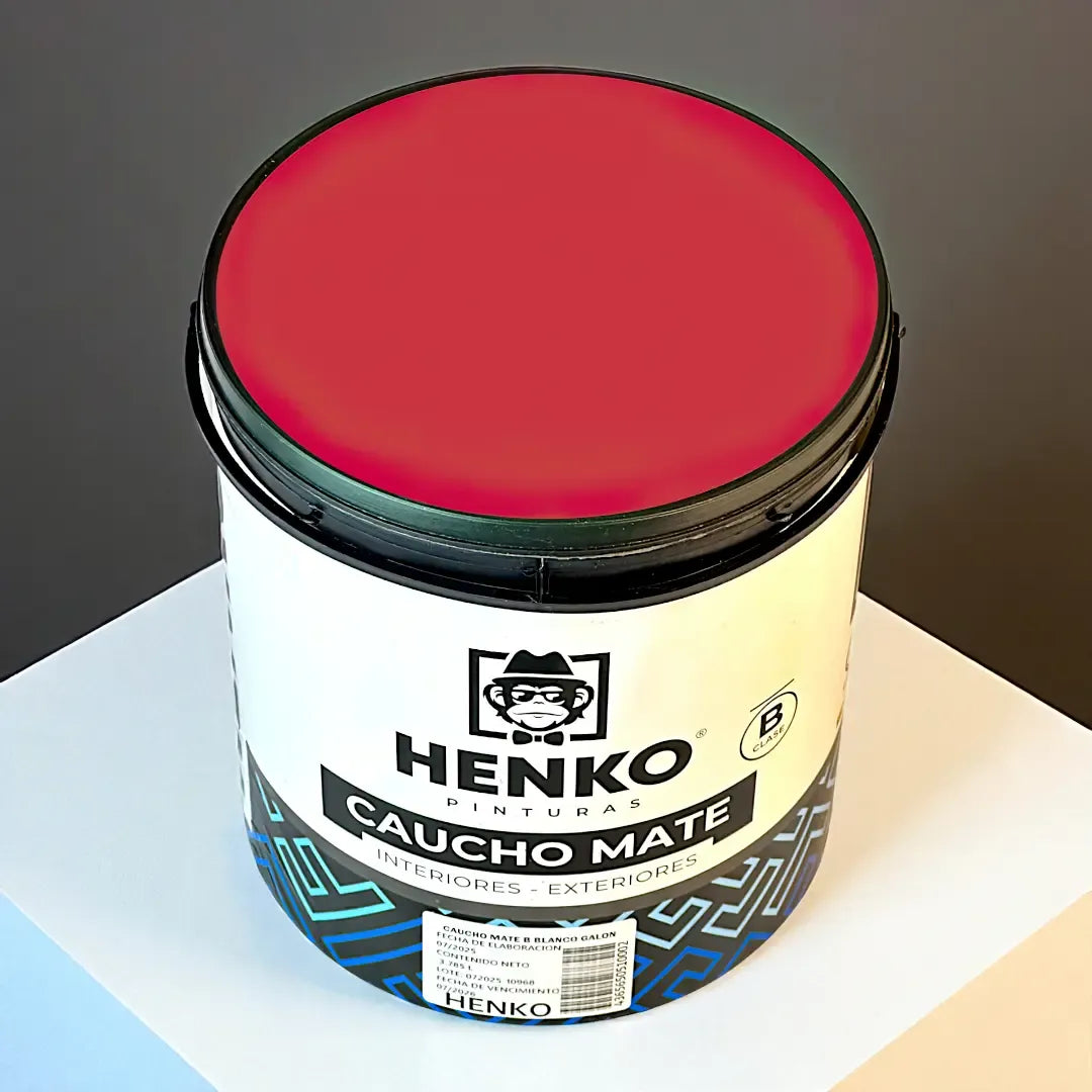 Pintura Caucho Cuñete Clase B Henko