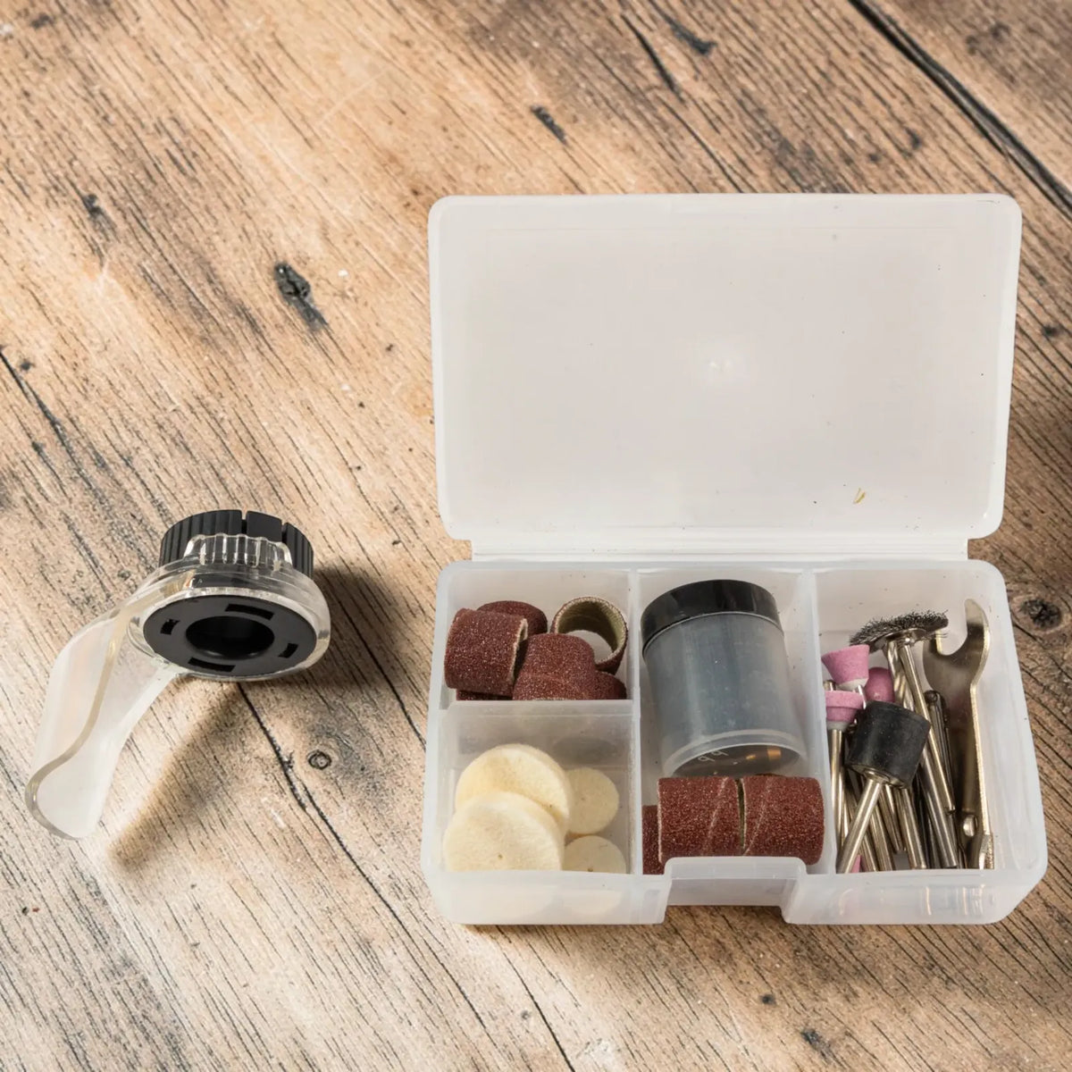 Fresadora Tipo Dremel 8v Con 67 Accesorios Ingco