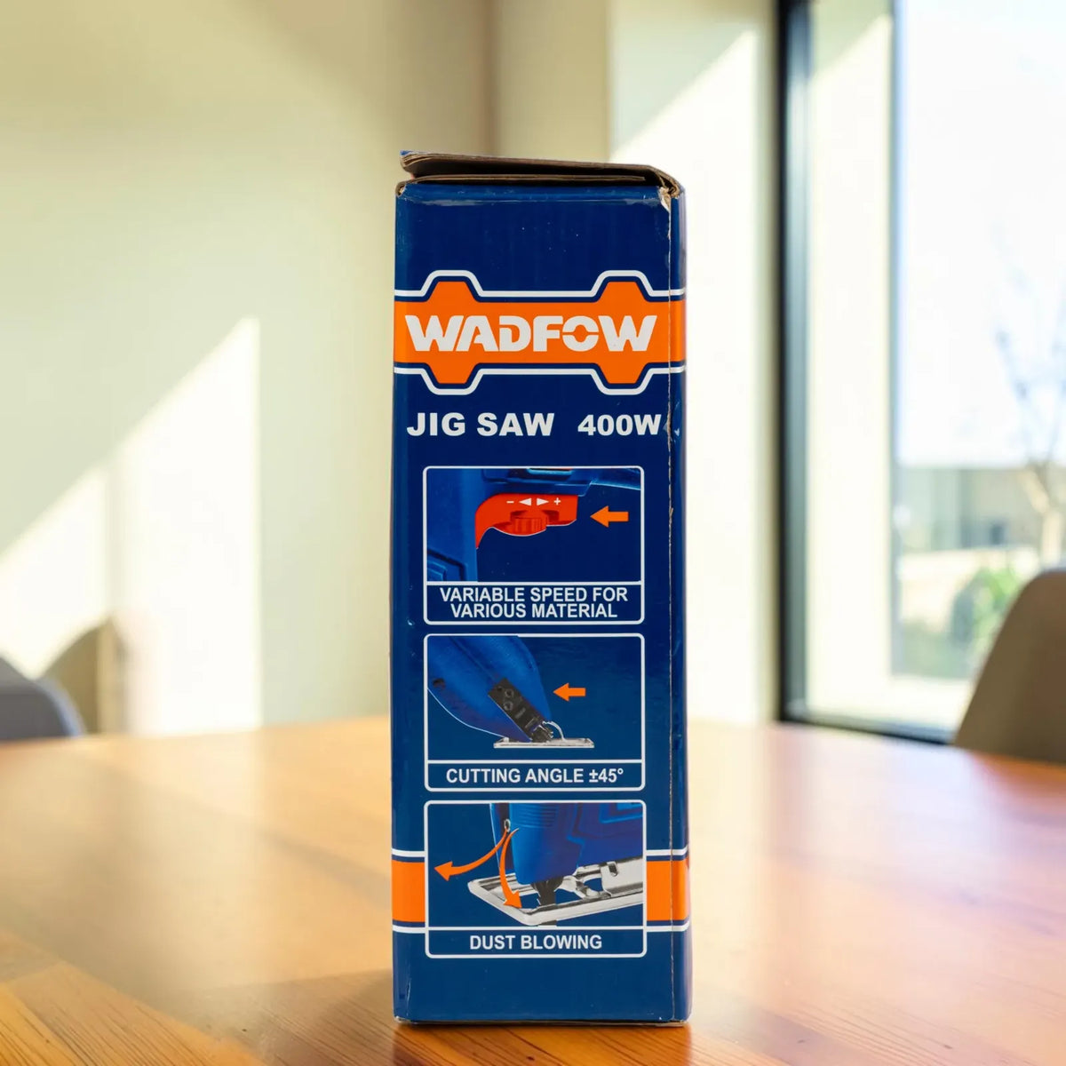 Sierra Caladora Velocidad Variable 400w 45° 3000rpm Wadfow