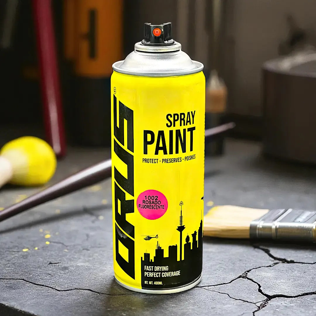 Pintura En Spray Fluorescente 400ml Orus