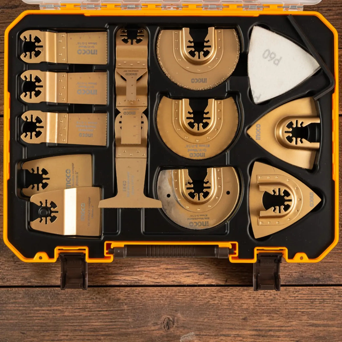 Multiherramienta Inalámbrica 20v Con 23 Accesorios Ingco