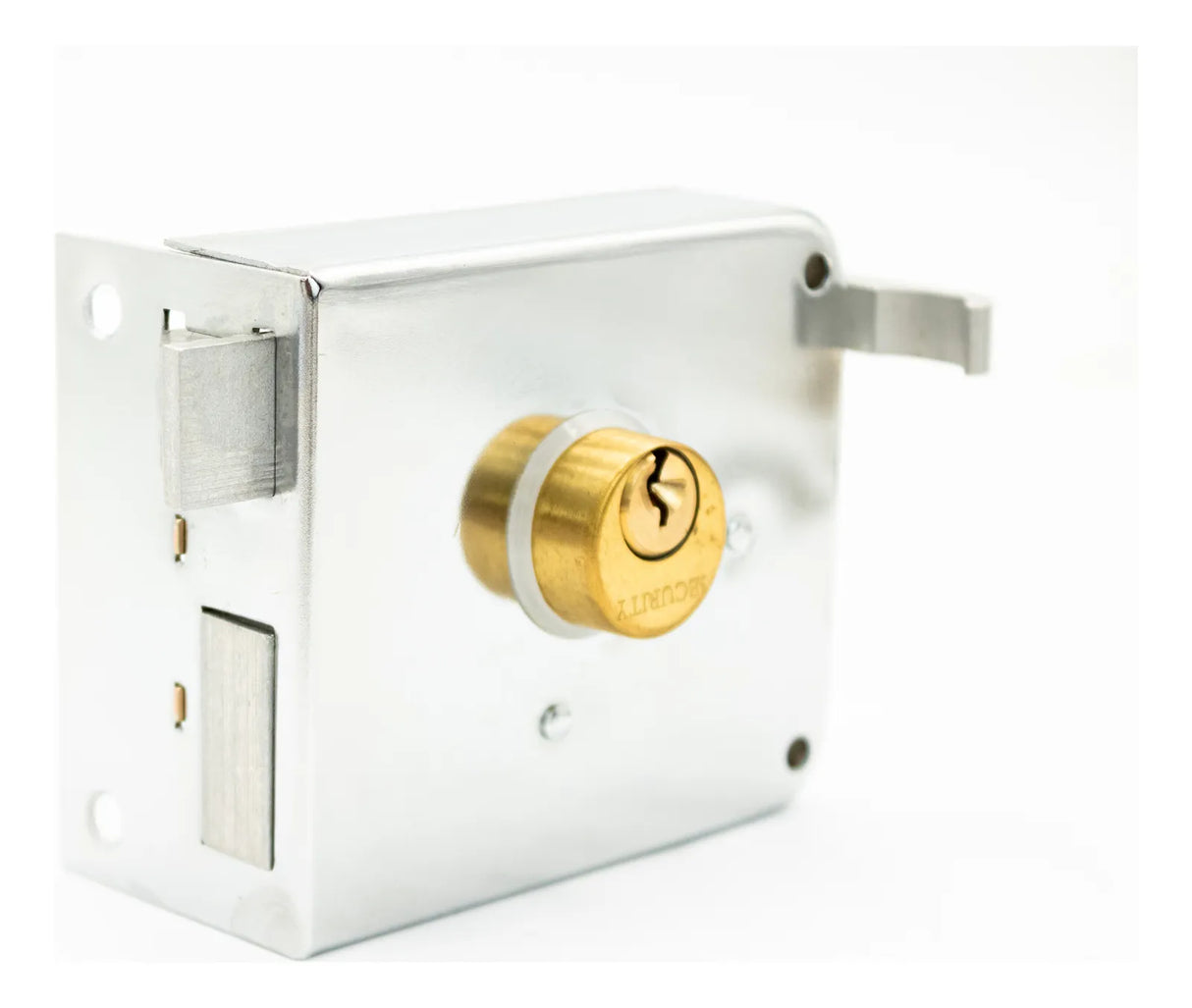 Cerradura Cilindro Fijo Cromado Security
