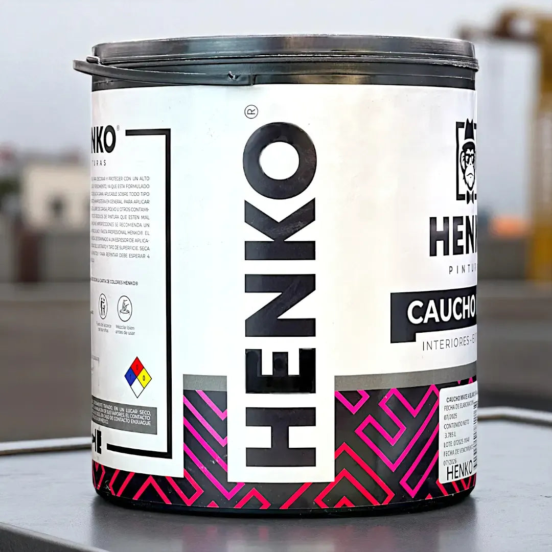 Pintura Caucho Galon Clase A Henko