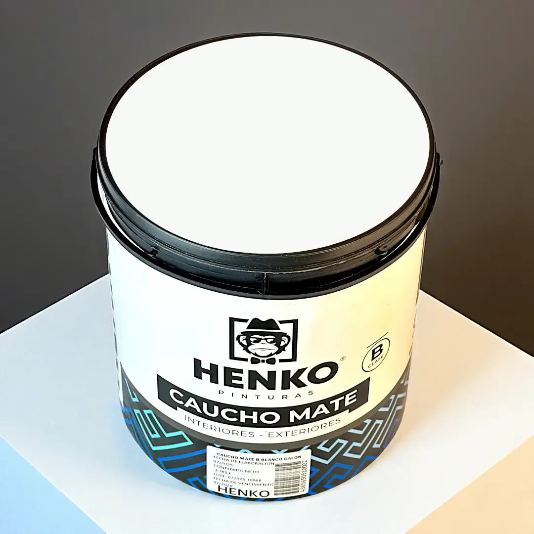 Pintura Caucho Cuñete Clase B Henko