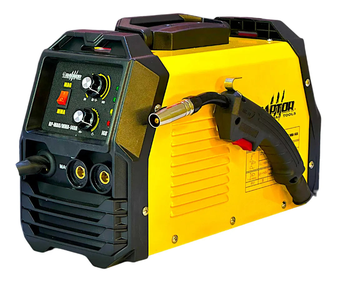 MAQUINA DE SOLDAR DE NUCLEO DE FLUJO 140A RAPTOR