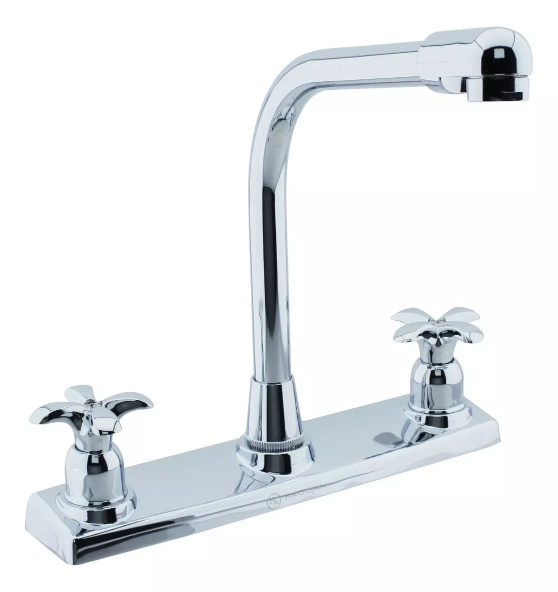 GRIFERIA DE FREGADERO 8" PLATA ALASKA FAGUAX