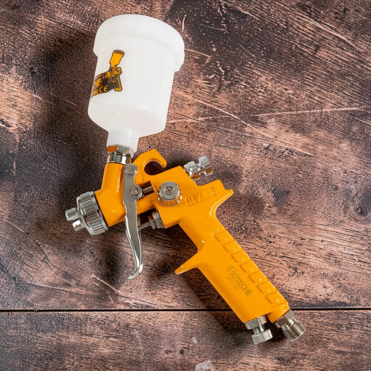 Pistola De Pintar Para Compresor Pico 0.8 Y 30psi Hoteche