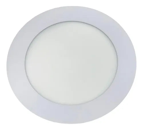 Panel Led Redondo Plano Lumistar 9w Para Empotrar