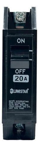 Breaker Superficial 1x20amp Lumistar