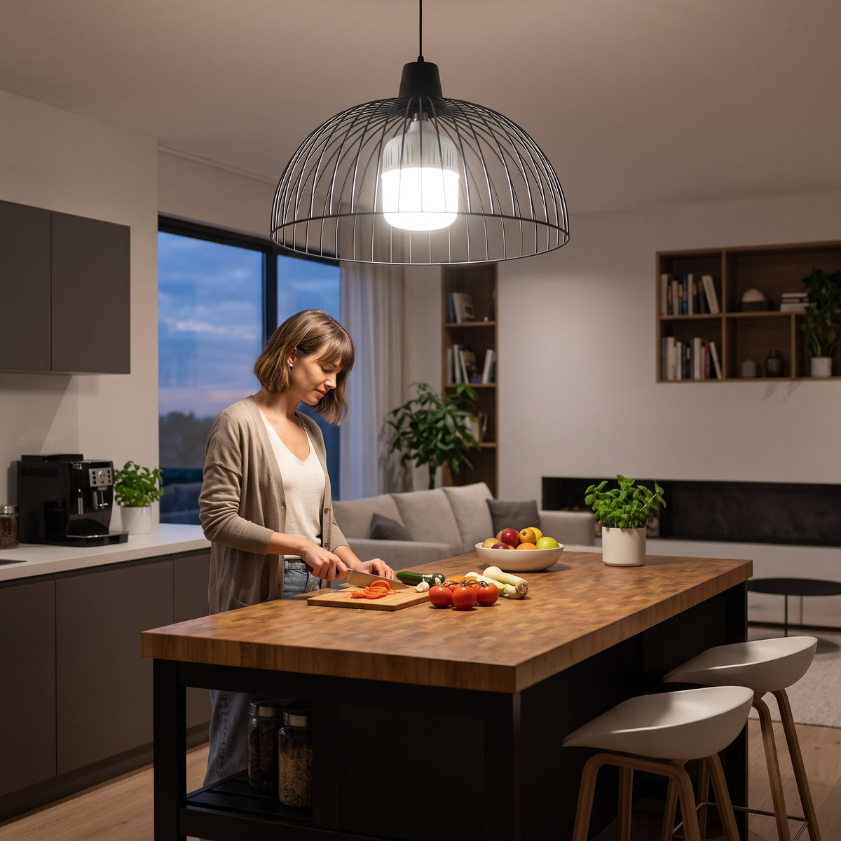 Bombillo Led 85w 7650 Lumen Luz Blanca Fox