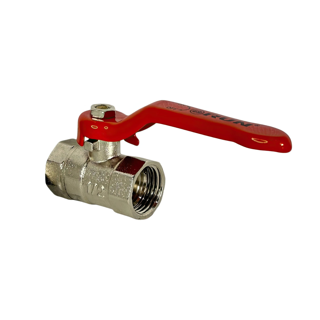 LLAVE DE PASO AF 1/2" METALICA RUN