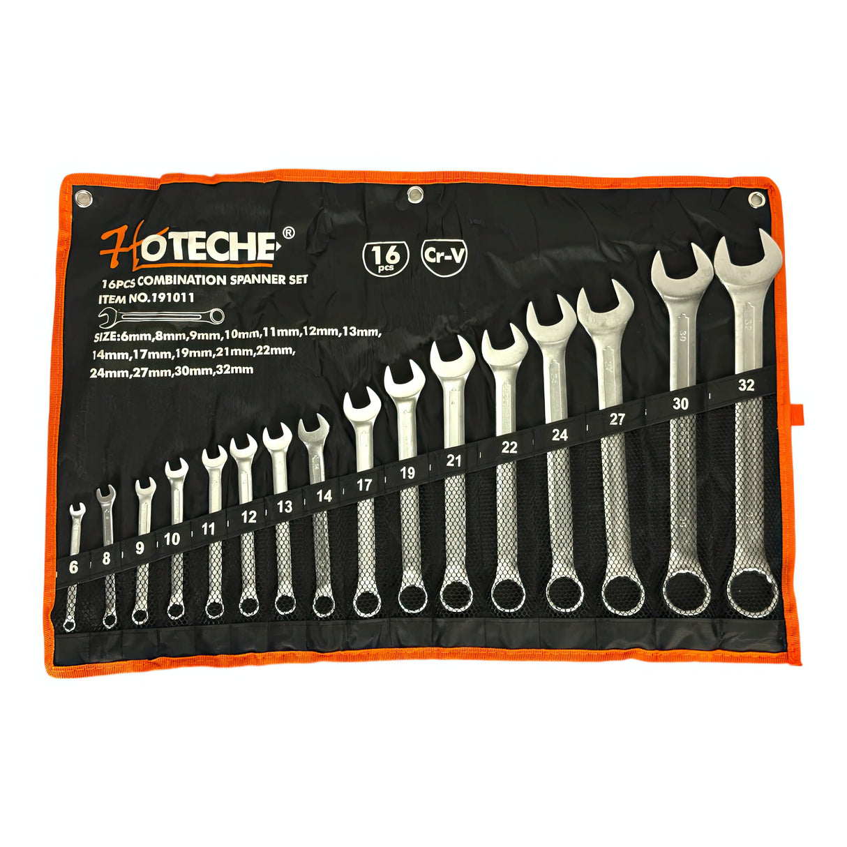 JUEGO DE LLAVES COMBINADAS 16 PCS (6-32MM) HOTECHE