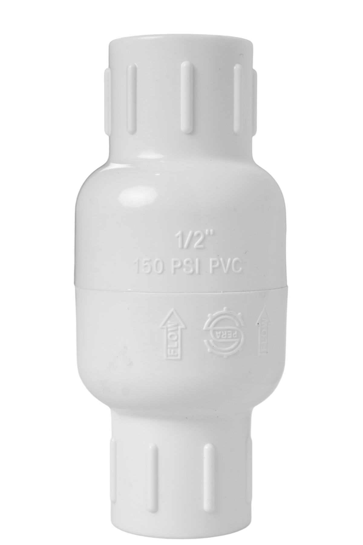 Válvula Check Pvc Lisa 1/2 Pulgada Metales Aleados