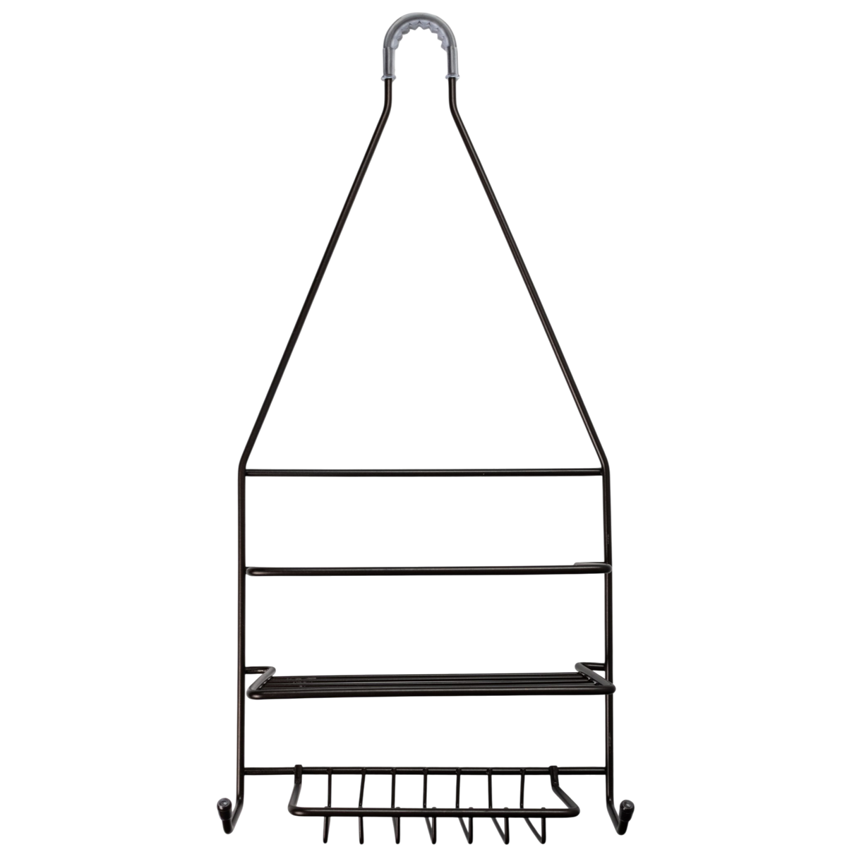 Estante Para Ducha Baño Ventana Negro Metales Aleados