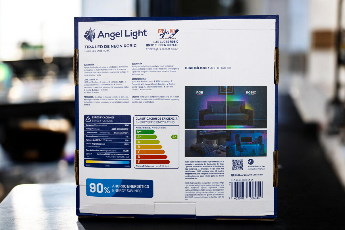 Kit Cinta Led Tipo Neon Flexible 5mts Angel Light
