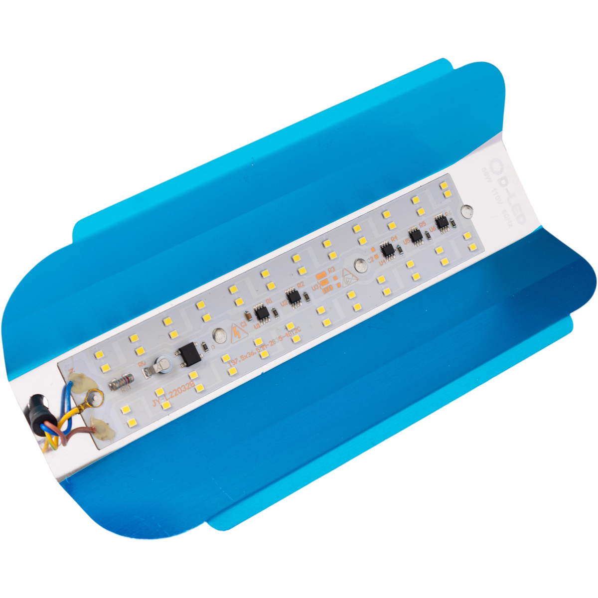 Reflector Led 50w Ultra Liviana Lámpara Bombillo Fría Exxel