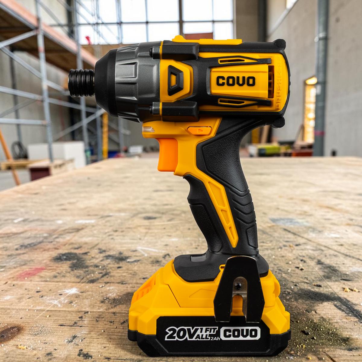 Taladro Desatornillador De Impacto 20v Brushless Covo