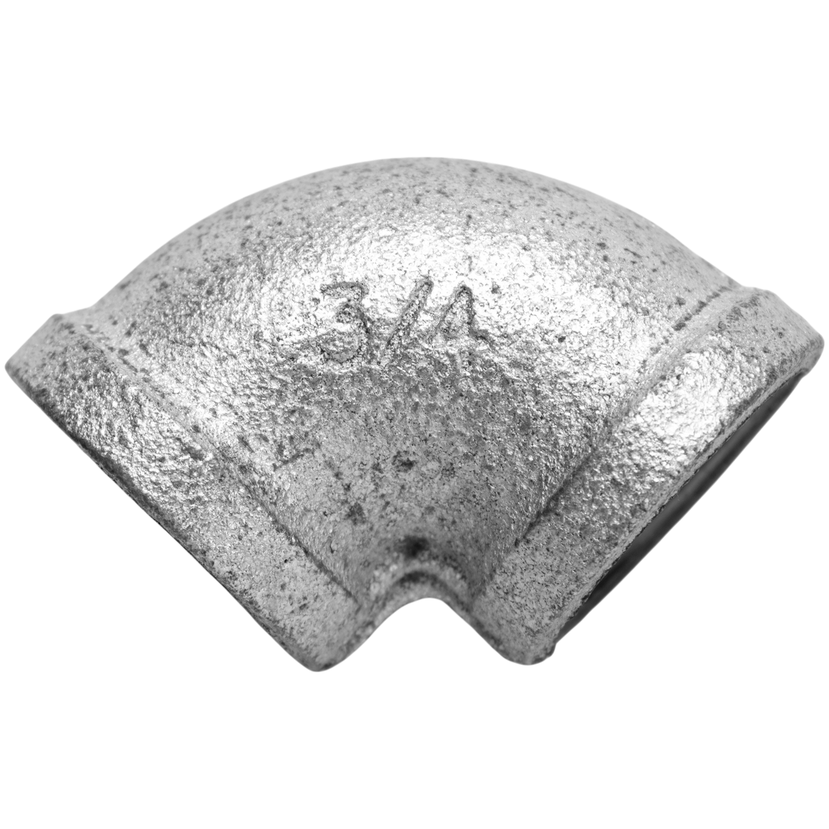 Codo Hierro Galvanizado 3/4 90 Grados Metales Aleados