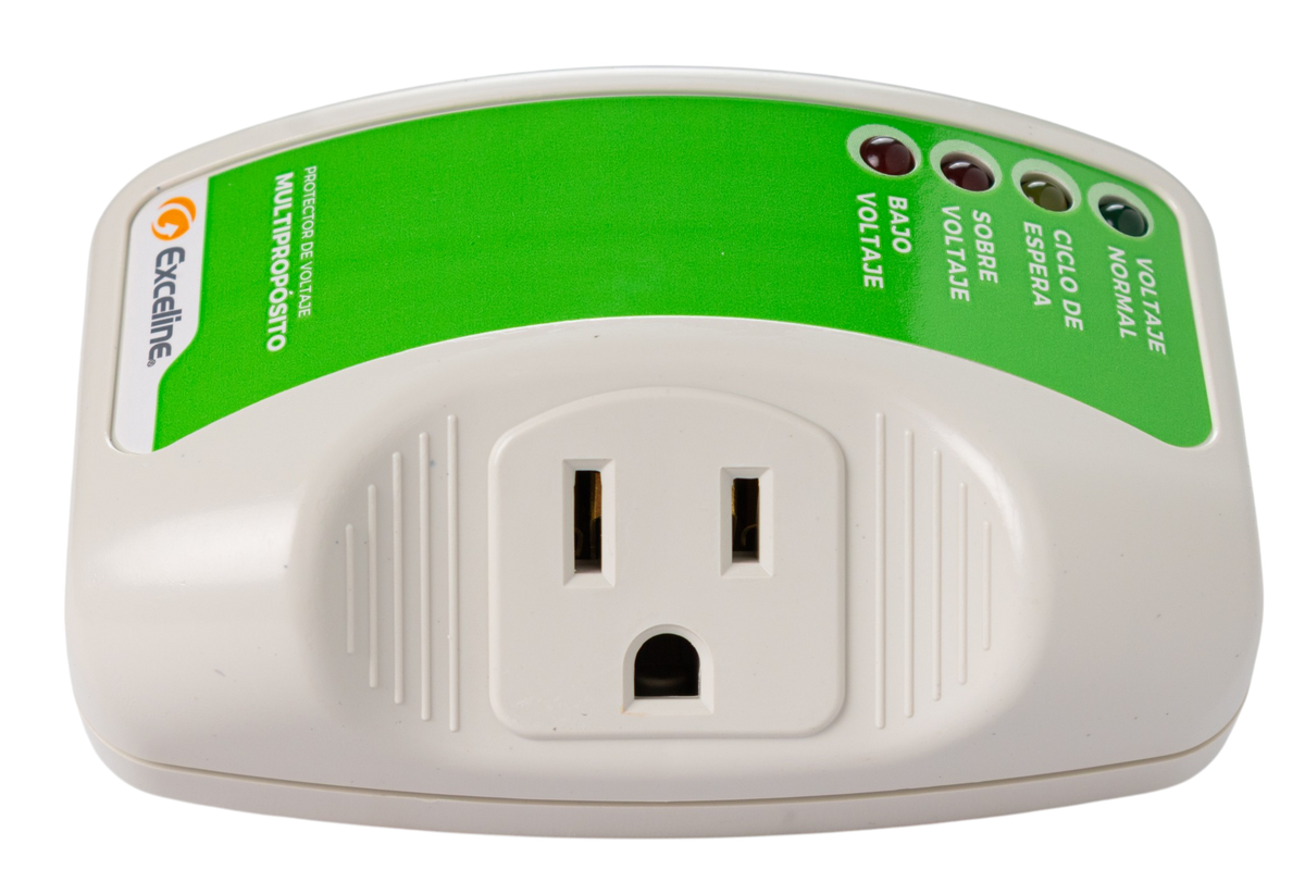 Protector De Voltaje 120v Multi Propósito Exceline