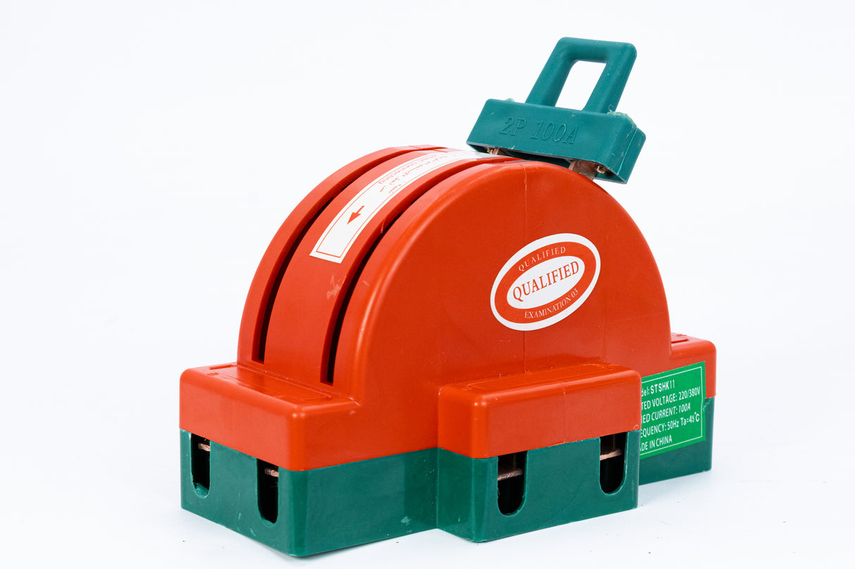 Cuchilla Dos Pases De 2x100amp 600v Craunot