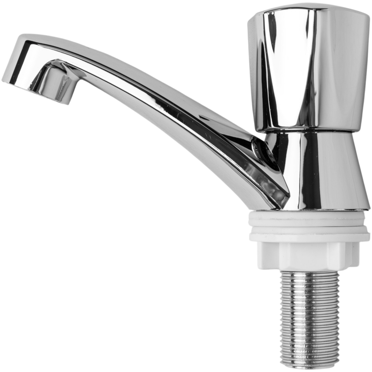 Llave Grifo Lavamanos Individual Abs Cromado Griven