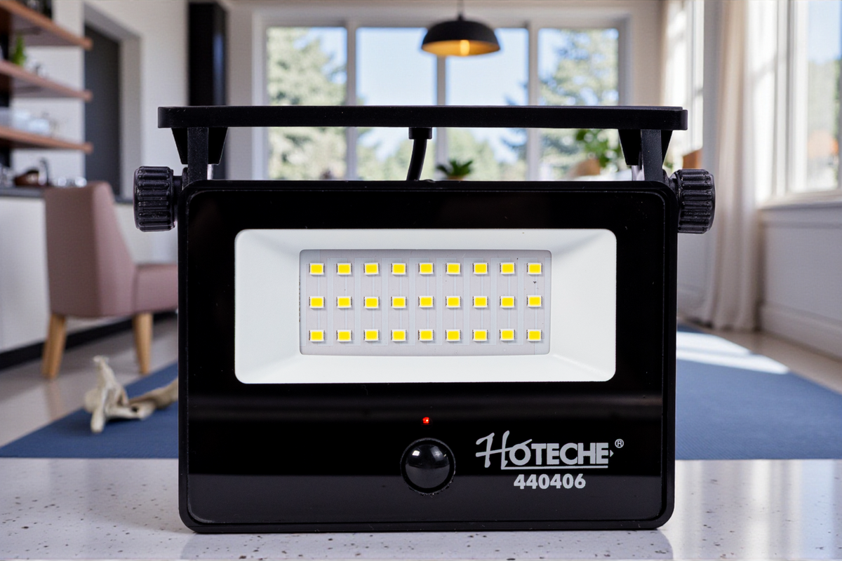Reflector Led Lampara Panel Solar Hoteche