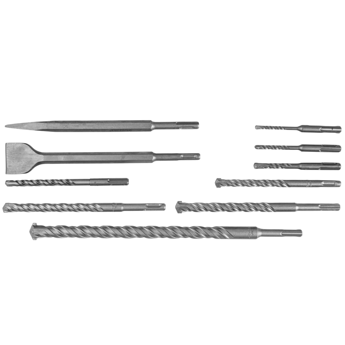 Juego De Mechas Brocas Para Martillos 10 Piezas Victeche