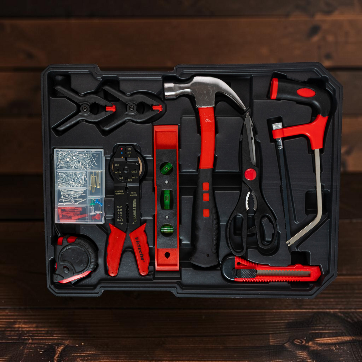 Kit Maleta De Herramientas Combinadas De 428pcs Victeche