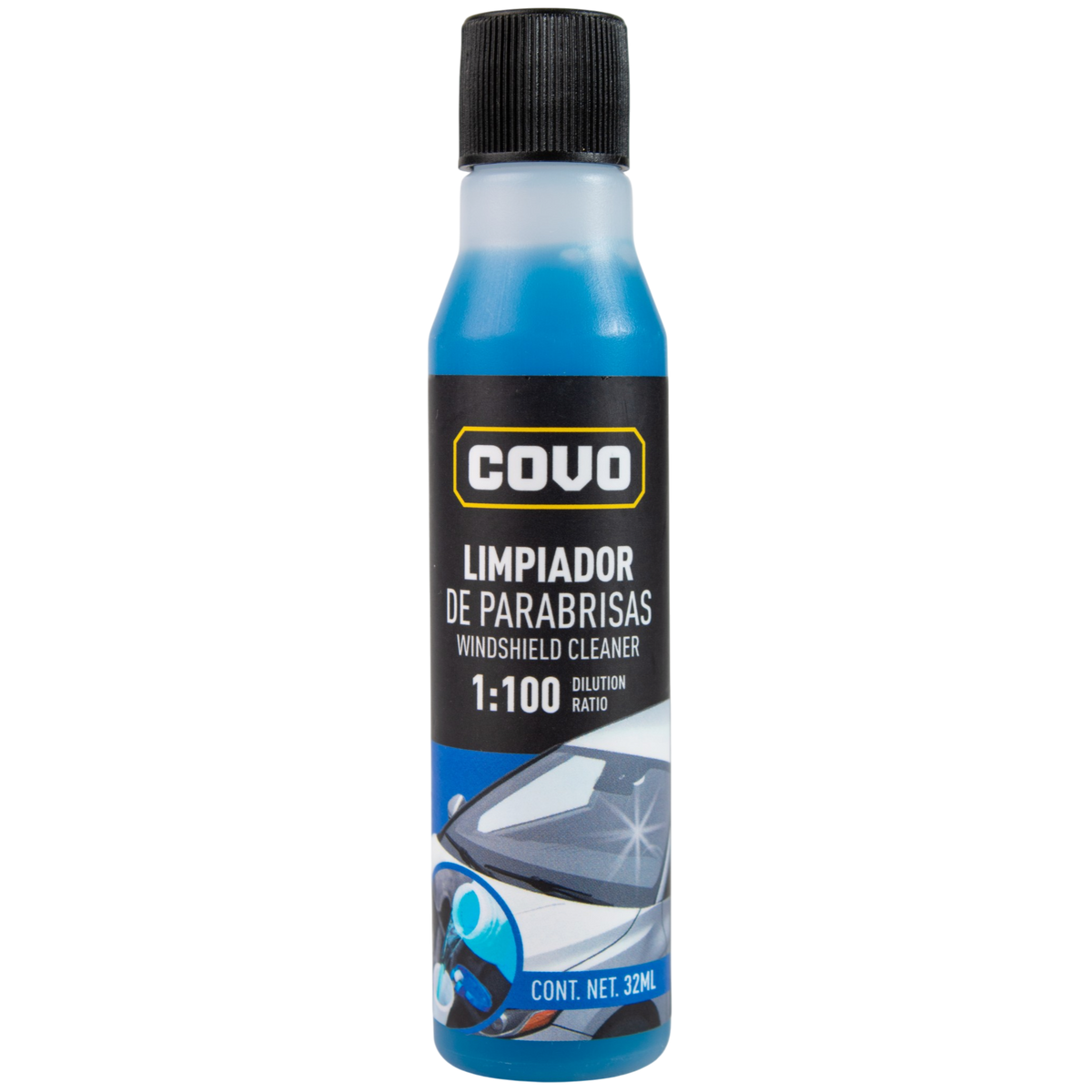 Spray Limpiador Anti Agua Para Parabrisas Vídrios Covo
