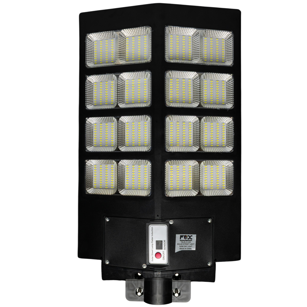 Reflector De Alumbrado Público Led Solar 220w Fox