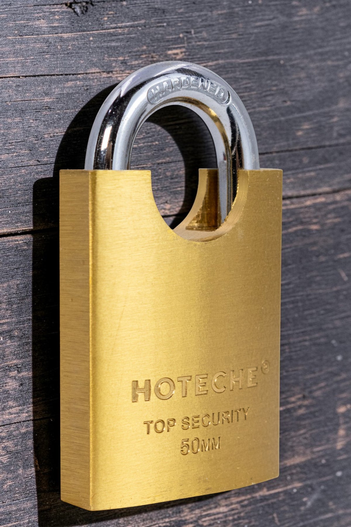 Candado Con Dos Llaves Seguridad 50mm Hoteche