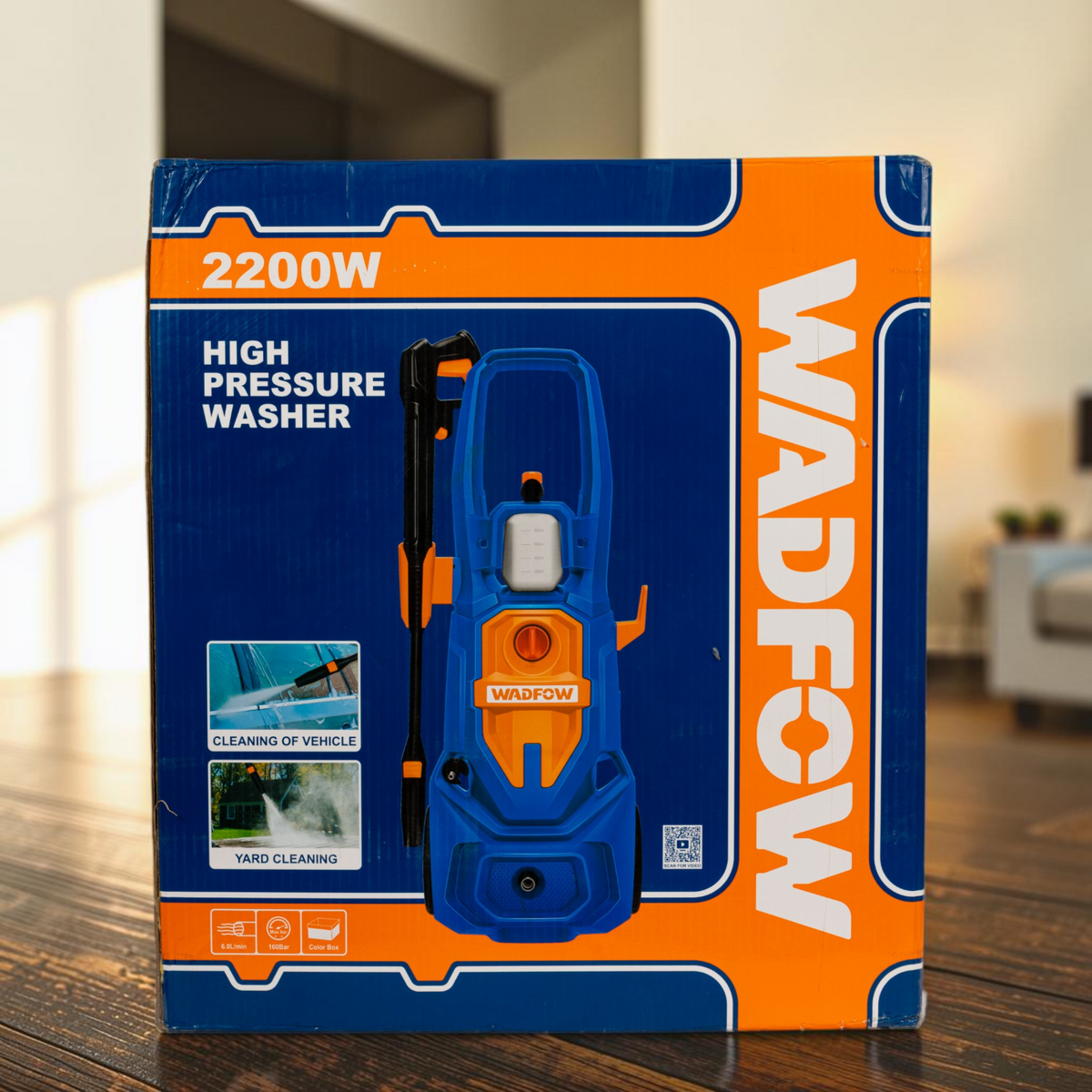 Hidrojet Hidrolavadora 1800psi 2200w Alta Presión Wadfow