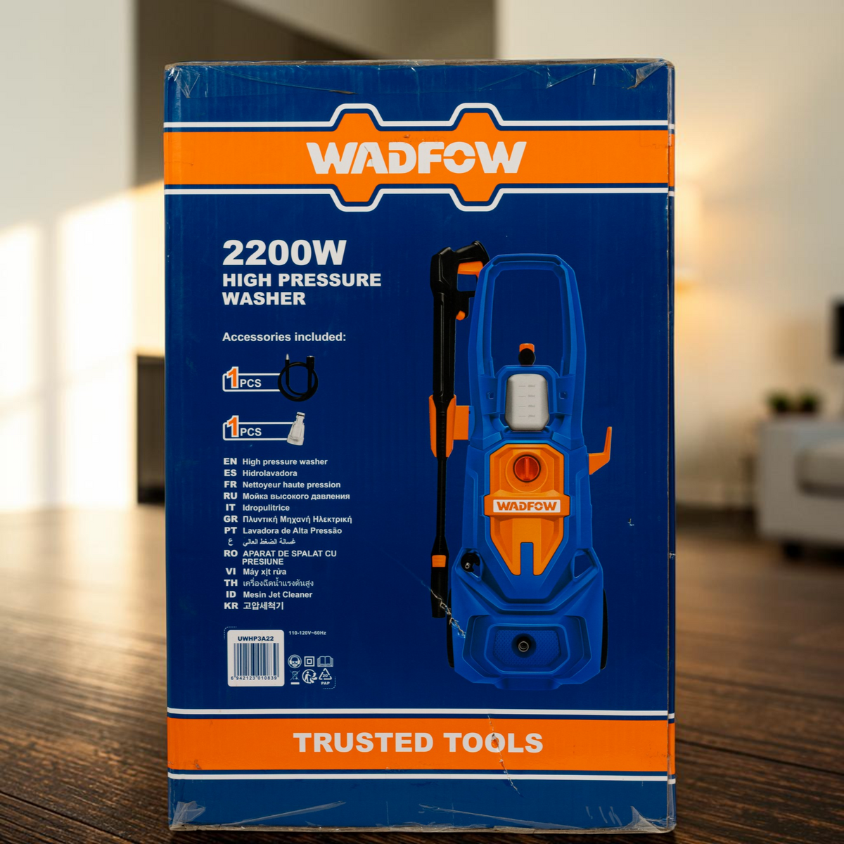 Hidrojet Hidrolavadora 1800psi 2200w Alta Presión Wadfow