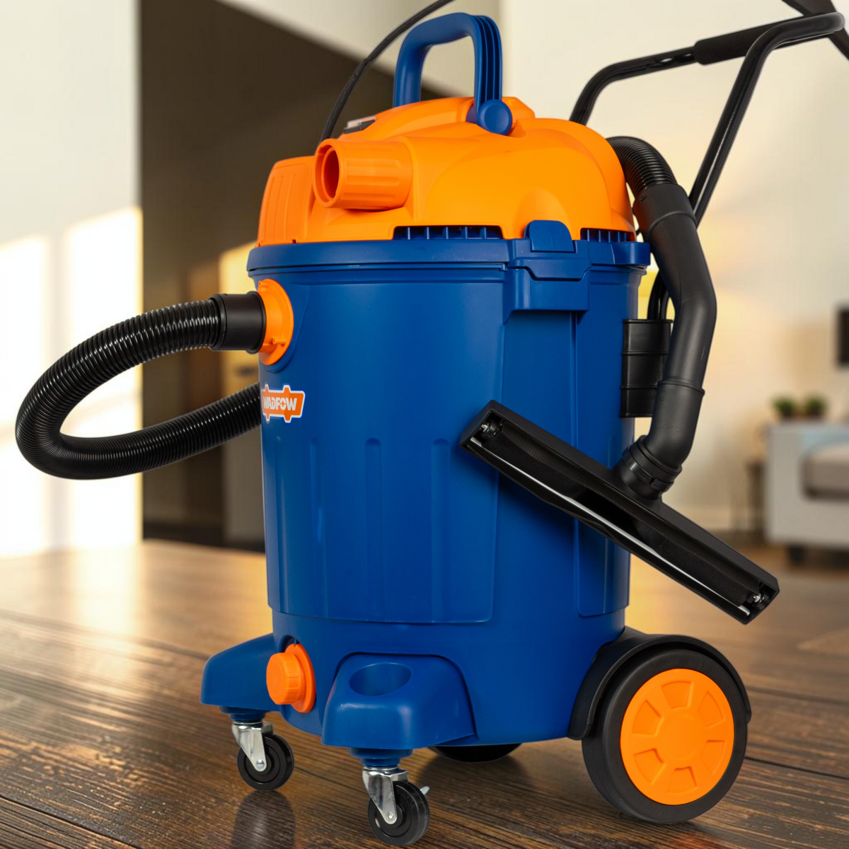 Aspiradora 1400w 60 Litros Seco Húmedo Wadfow