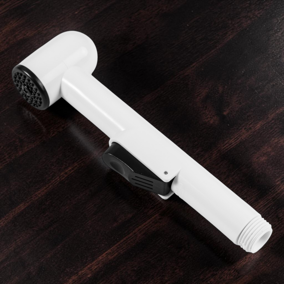 Ducha Telefono Plastico Blanco Manguera Acero Belt-g