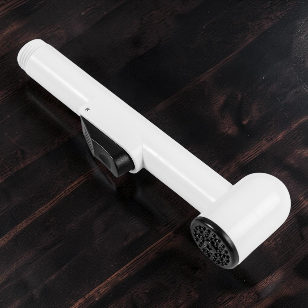 Ducha Telefono Plastico Blanco Manguera Acero Belt-g