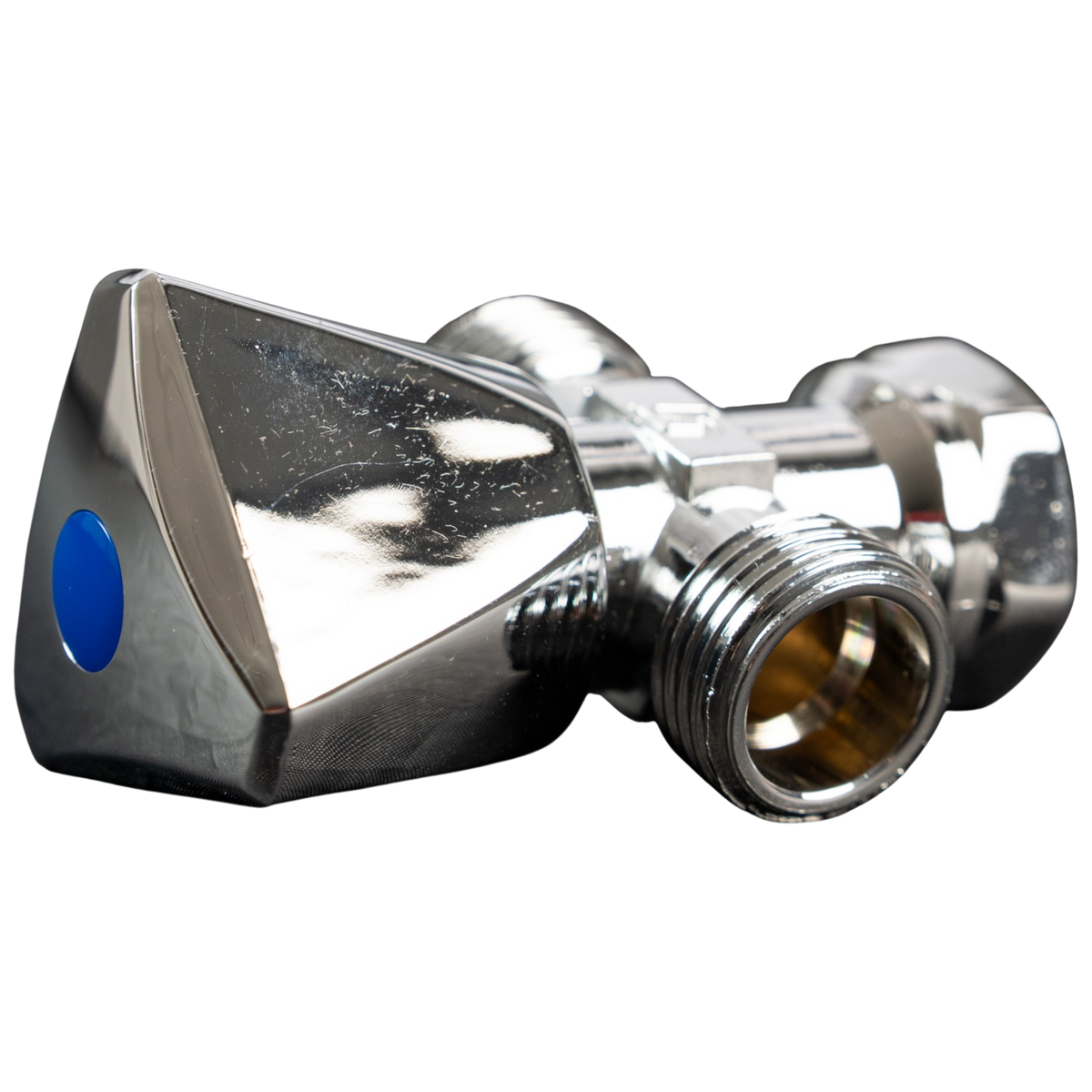 Llave De Arresto Cromada 1/2x1/2 Tipo Fp Belt-g