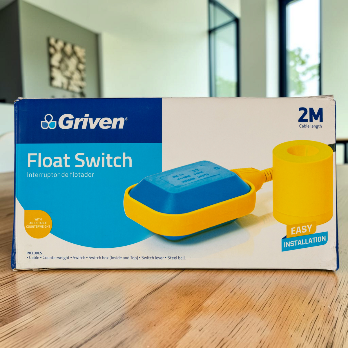 Flotante Eléctrico Flotador Tanque De Agua 5m Griven